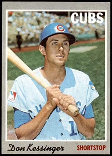 1970 Topps 80 Don Kessinger Chicago Cubs (Beyzbol Kartı) ESKİ Yavrular