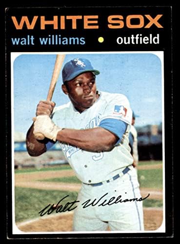 1971 Topps 555 Walt Williams Chicago White Sox (Beyzbol Kartı) ESKİ / MT White Sox