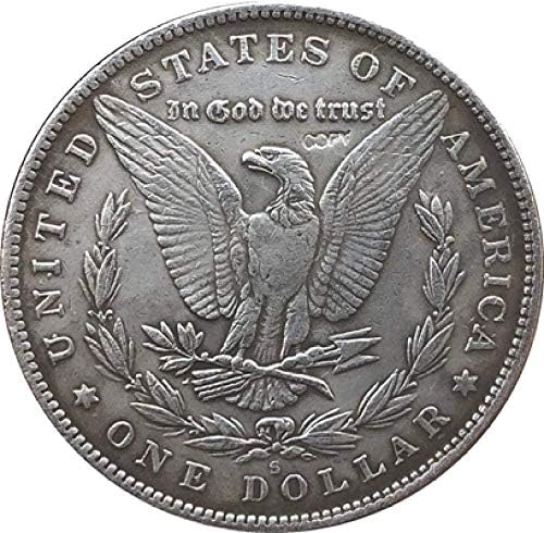Mücadelesi Coin 1899-S ABD Morgan Dolar Paraları Kopya Kopya Süsler Koleksiyonu Hediyeler Sikke Koleksiyonu