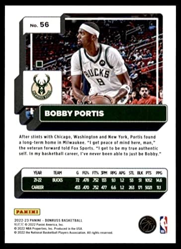 BOBBY PORTİS 2022-23 Donruss 56 NM+-MT+ NBA Basketbol Paraları