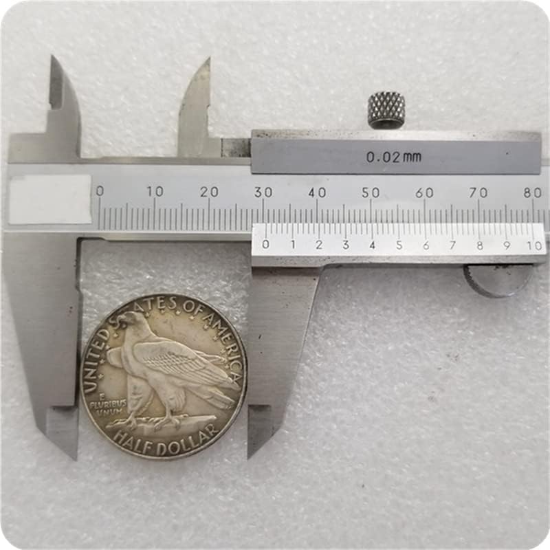 QİNGFENG Antika El Sanatları Amerikan Yarım Dolar 1635-1935 Conn Gümüş Dolar hatıra parası Koleksiyonu