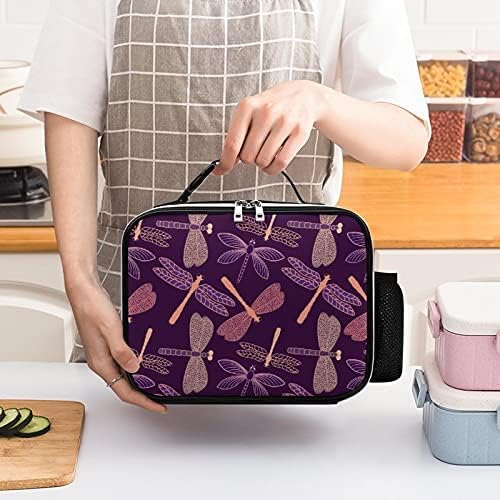 Stilize Yusufçuklar Kullanımlık yemek taşıma çantası Yalıtımlı öğle yemeği kutu konteyner Ofis İşleri İçin Piknik