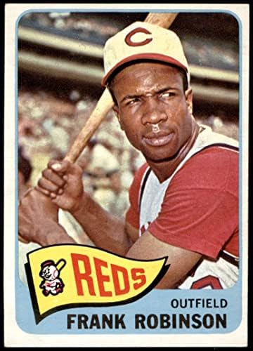 1965 Topps 120 Frank Robinson Cincinnati Kırmızıları (Beyzbol Kartı) ESKİ Kırmızılar