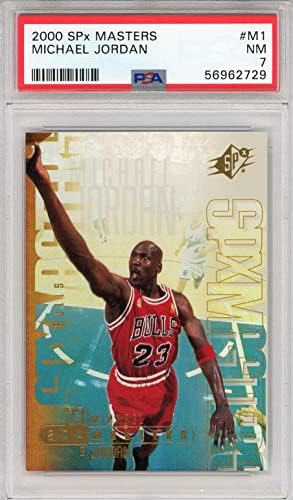 Michael Jordan 2000 Üst Güverte SPx Master Kartı M1 (PSA) - İmzasız Basketbol Kartları