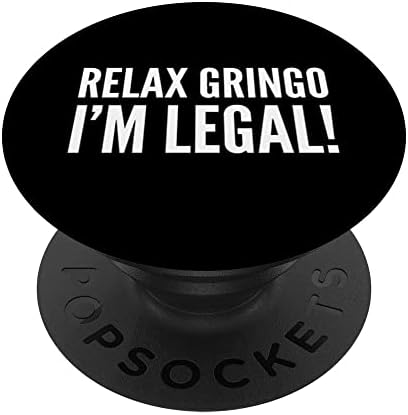 Komik Meksikalı-Rahatla Gringo Ben Yasal PopSockets Değiştirilebilir popgrip'im