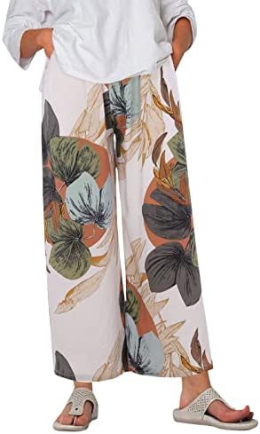 Kadın Rahat Rahat Pijama Pantolon Artı Boyutu Düz Bacak İpli Palazzo Pantolon Rahat Renk Bloğu Uyku Pijama Pantolon