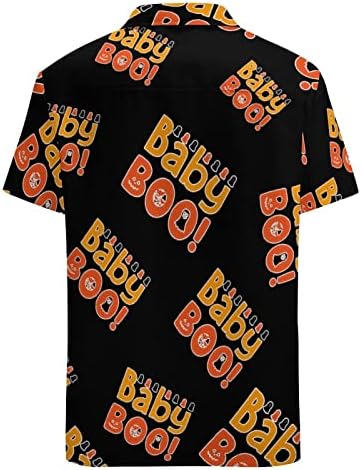 Bebek Boo2 erkek Gömlek Kısa Kollu V Boyun Grafik Tees Düğmeli Plaj T Shirt
