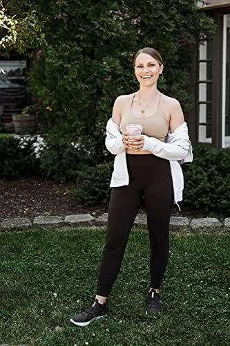 FULLSOFT Sweatpants Kadınlar için-Bayan Joggers Cepli dinlenme pantolonu Yoga Egzersiz Koşu için