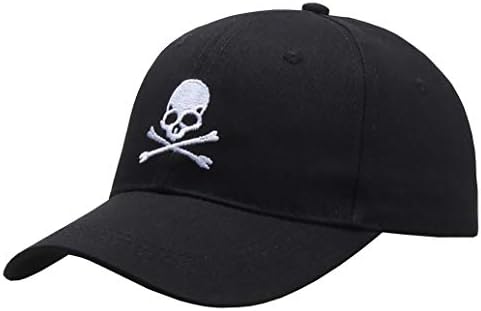 Ayarlanabilir Şapka Kap İskelet Kemik Şapka Spor Şapka Sunhat Snapback Nakış Kafatası korsan şapkası Cadılar Bayramı